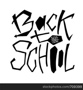 Back to school - isolated text. Lettering design for icon, greeting cards, invitations, posters, banners. Back to school - isolated text. Lettering design for icon, greeting cards, invitations, posters, banners.