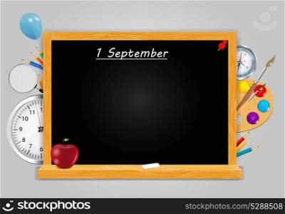 Back to School vector Background