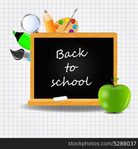 Back to School vector Background