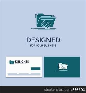 Backdoor, exploit, file, internet, software Business Logo Glyph Icon Symbol for your business. Turquoise Business Cards with Brand logo template.. Vector EPS10 Abstract Template background
