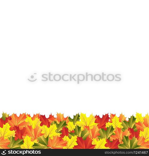 background autumn maple leaves vector illustration background design. background autumn maple leaves