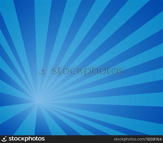 background comic blue rays, pop art, vector illustration. background comic blue rays, pop art, vector