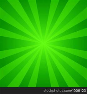 background comic green rays, pop art, vector illustration. background comic green rays, pop art, vector