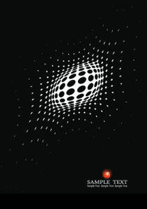 background composition, Web template (halftone)