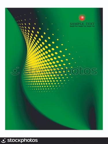 Background Composition, Web Template (Halftone)