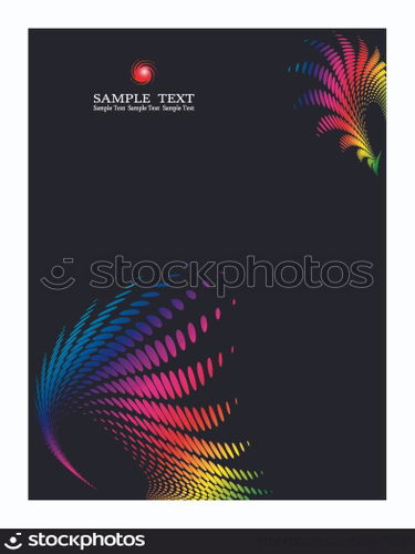background composition, Web template (halftone)