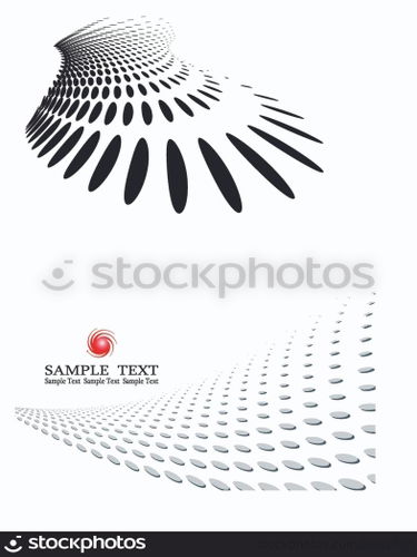 background composition, Web template (halftone)