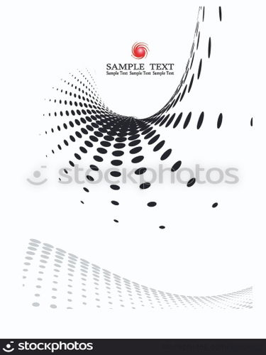 background composition, Web template (halftone)