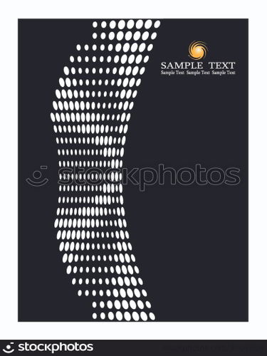 background composition, Web template (halftone)