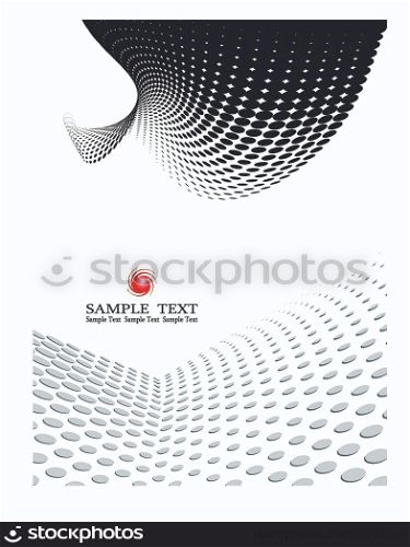 background composition, Web template (halftone)
