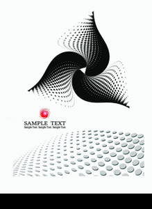 Background Composition, Web Template (Halftone)