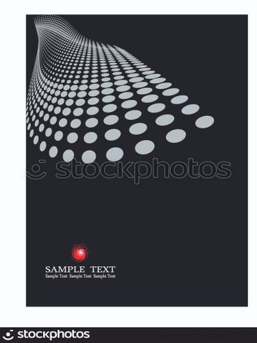 Background Composition, Web Template (Halftone)