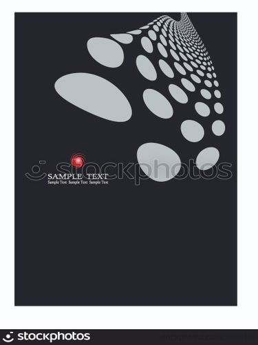 Background Composition, Web Template (Halftone)
