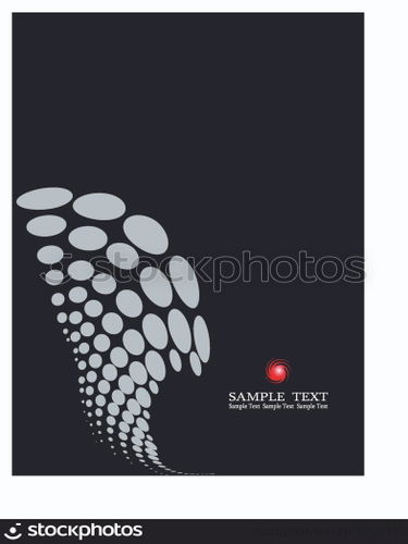 Background Composition, Web Template (Halftone)