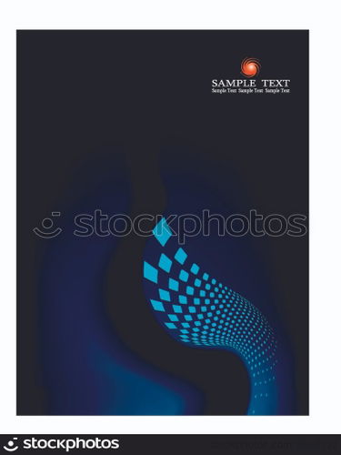 Background Composition, Web Template (Halftone)