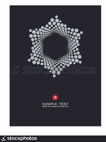Background Composition, Web Template (Halftone)