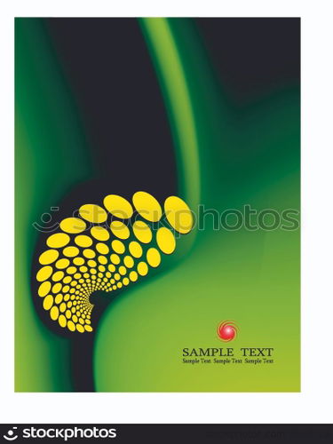 Background Composition, Web Template (Halftone)