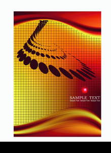 Background Composition, Web Template (Halftone)