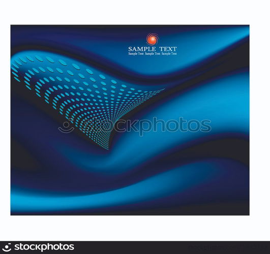Background Composition, Web Template (Halftone)