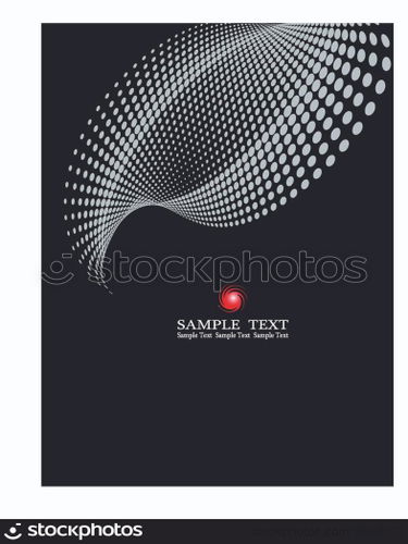 Background Composition, Web Template (Halftone)