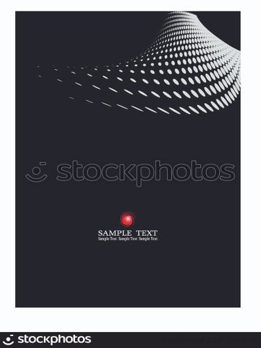 Background Composition, Web Template (Halftone)