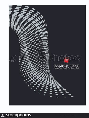 Background Composition, Web Template (Halftone)