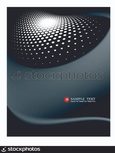 Background Composition, Web Template (Halftone)