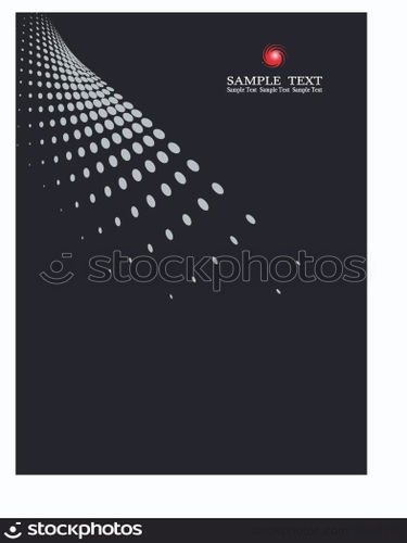 Background Composition, Web Template (Halftone)