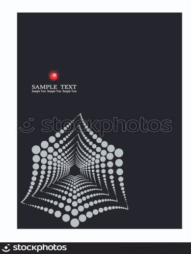 Background Composition, Web Template (Halftone)