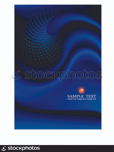 Background Composition, Web Template (Halftone)