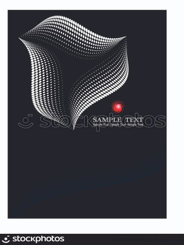 Background Composition, Web Template (Halftone)