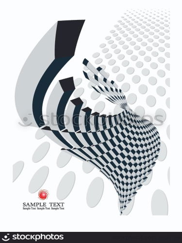 Background Composition, Web Template (Halftone)