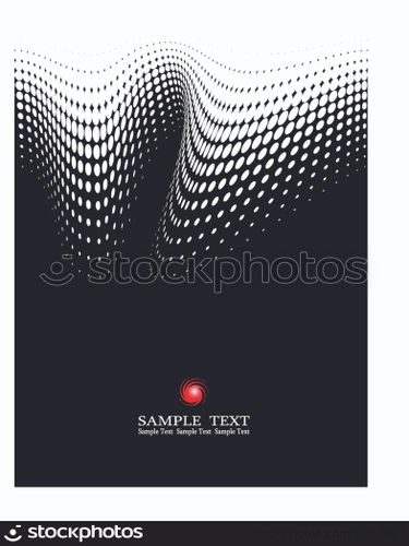 Background Composition, Web Template (Halftone)