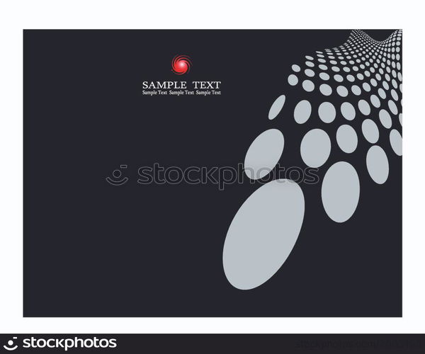 Background Composition, Web Template (Halftone)