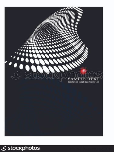 Background Composition, Web Template (Halftone)