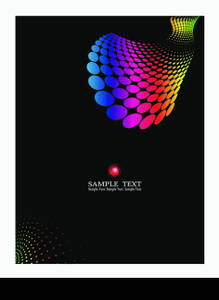Background Composition, Web Template (Halftone)