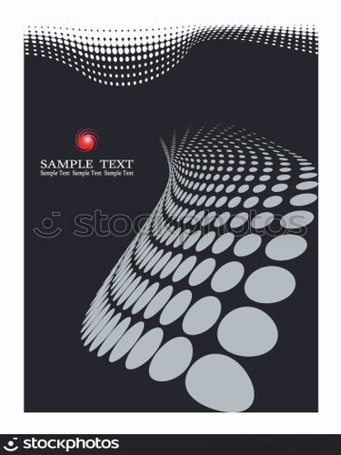 Background Composition, Web Template (Halftone)