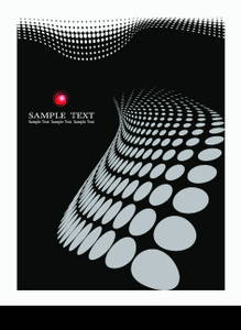 Background Composition, Web Template (Halftone)