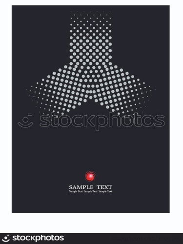 Background Composition, Web Template (Halftone)