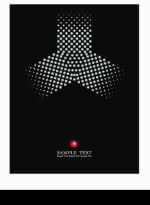Background Composition, Web Template (Halftone)