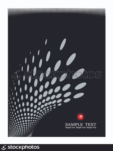 Background Composition, Web Template (Halftone)