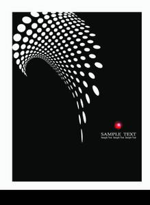 Background Composition, Web Template (Halftone)
