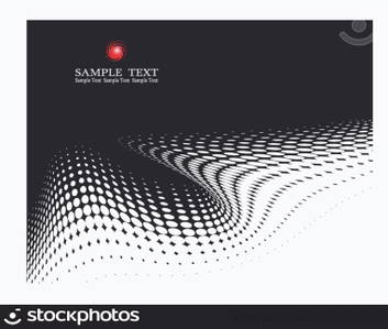 Background Composition, Web Template (Halftone)