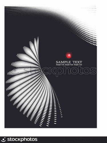 Background Composition, Web Template (Halftone)