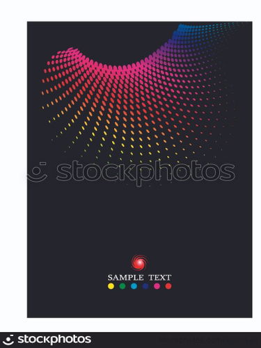 Background Composition, Web Template (Halftone)