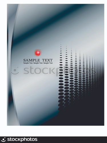 Background Composition, Web Template (Halftone)