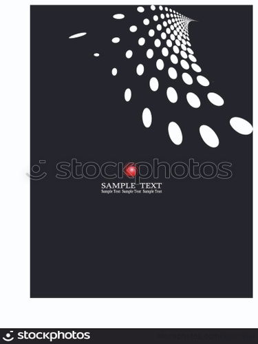 Background Composition, Web Template (Halftone)