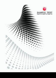 Background Composition, Web Template (Halftone)