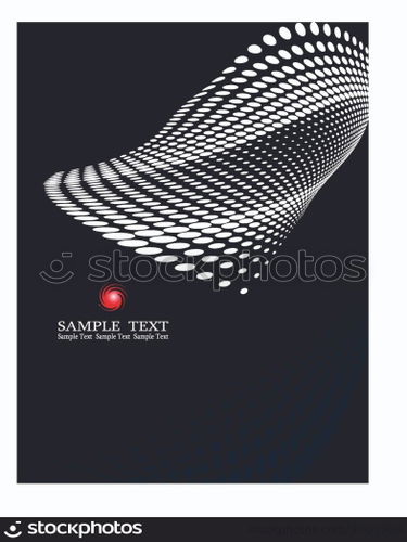 Background Composition, Web Template (Halftone)