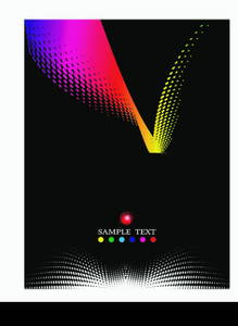 Background Composition, Web Template (Halftone)